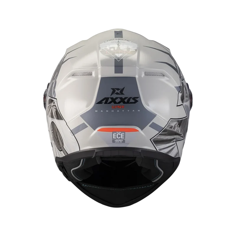 AXXIS FU410 SV LYNX SV MANHATTAN MODULAR CASCO DE MOTO C2 BRILLO