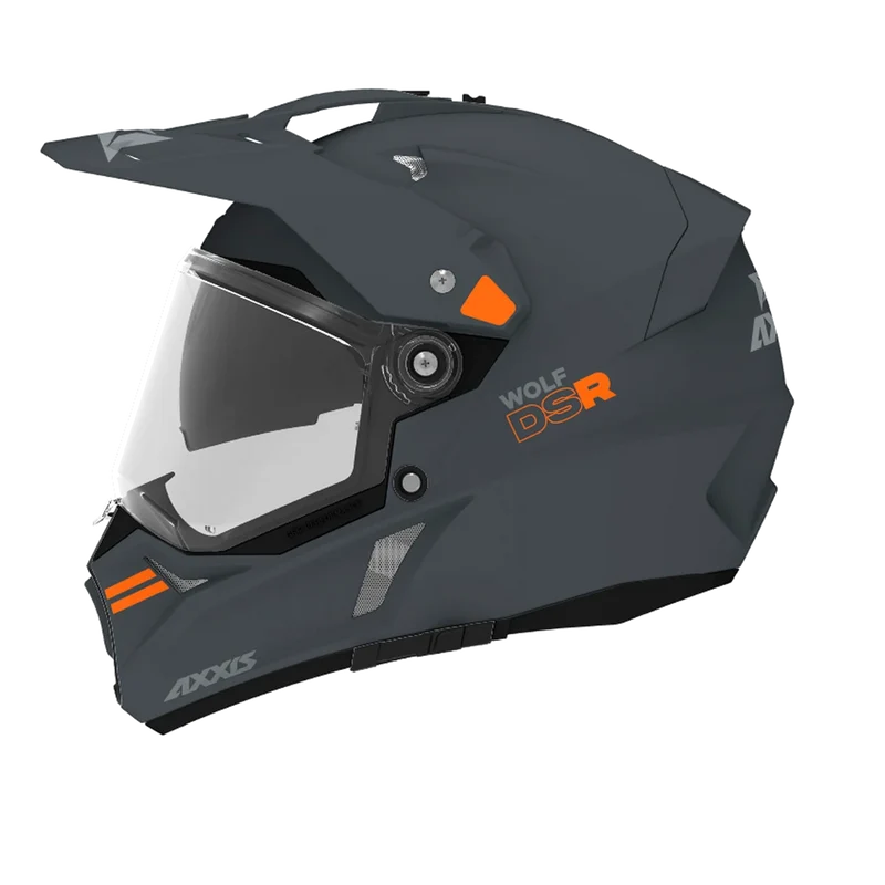 AXXIS DS803B SV WOLF DSR SV SOLID OFF ROAD CASCO DE MOTO A2 MATE