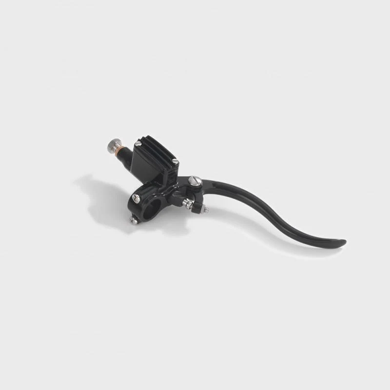 DELUXE LINE 14mm Hauptbremszylinder Schwarz und Messing