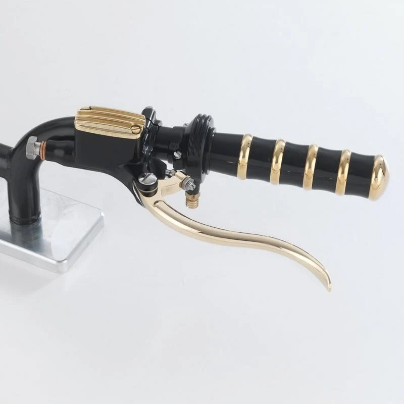 DELUXE LINE 14mm Kupplungsgeberzylinder Schwarz und Messing