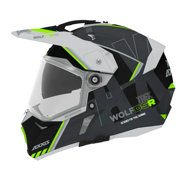 AXXIS DS803B SV WOLF DSR SV TREK OFF ROAD CASCO DE MOTO C12 MATE