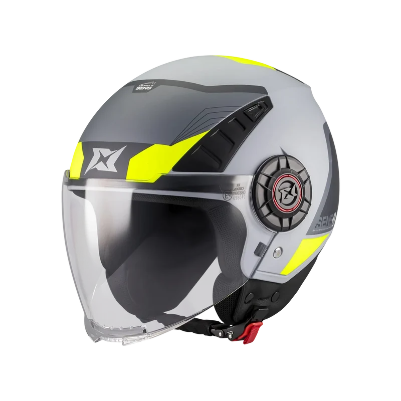 AXXIS OF513B METRO S SENS JET CASCO DE MOTO C3 MATE