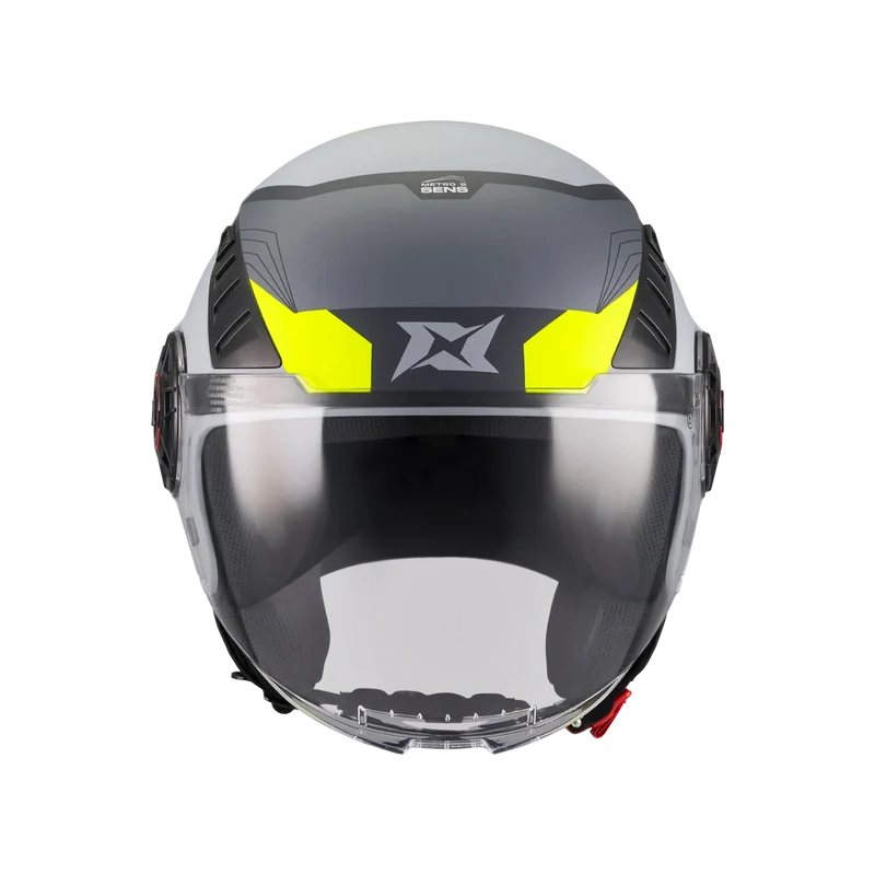 AXXIS OF513B METRO S SENS JET CASCO DE MOTO C3 MATE