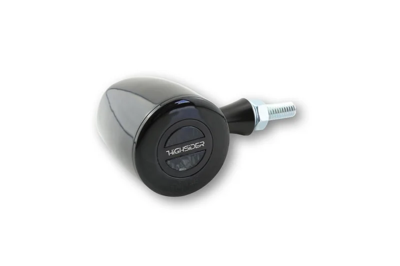 LED Blinker HIGHSIDER ROCKET CLASSIC Schwarz oder Chrom