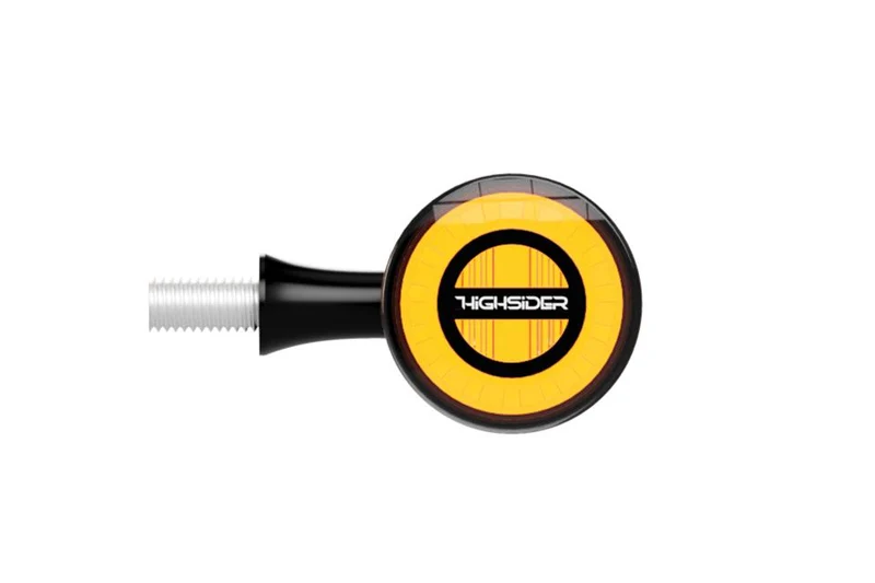 LED Blinker HIGHSIDER ROCKET CLASSIC Schwarz oder Chrom