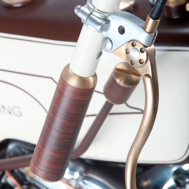 DELUXE LINE Bremshebel Satin Messing