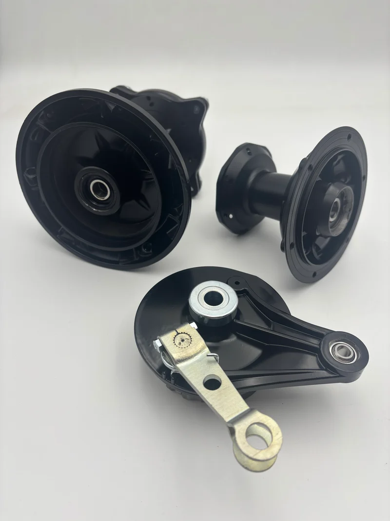 Kawasaki KX80 1986-1987 Rear Brake Panel Assy and Front & Rear Hub Set