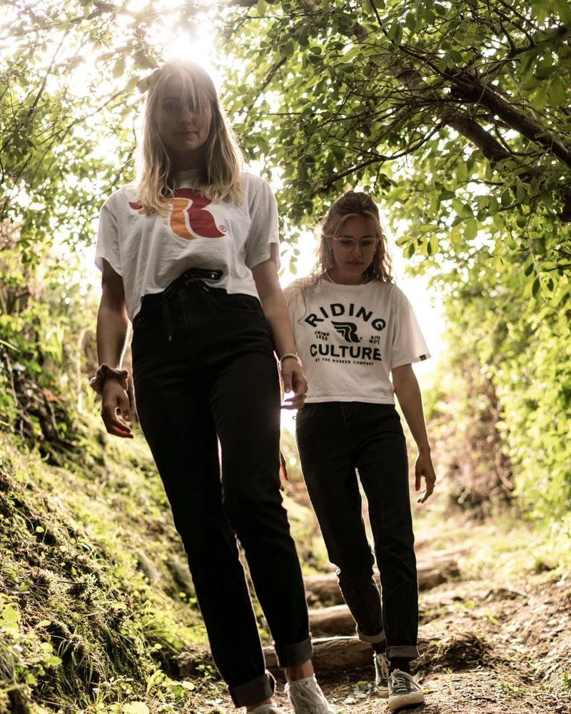 Logo Crop Top White Women