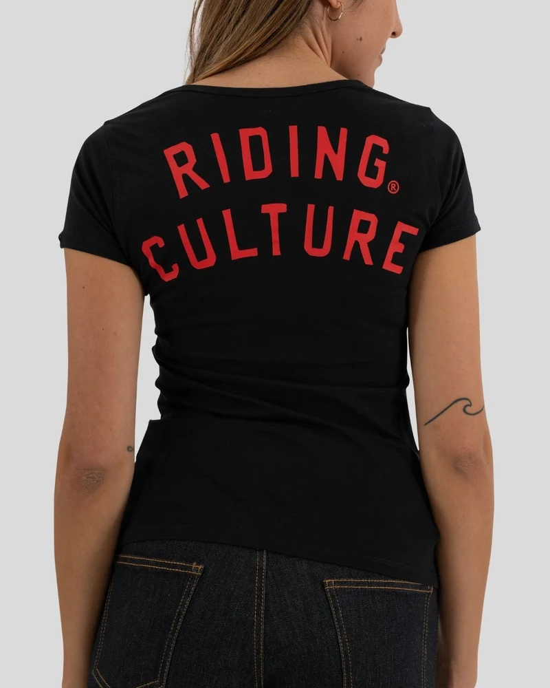 Logo RC Lady Black T-Shirt