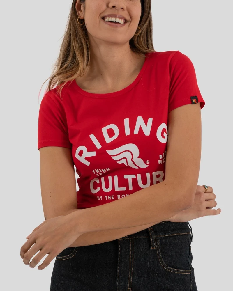 Ride More Lady Red T-Shirt
