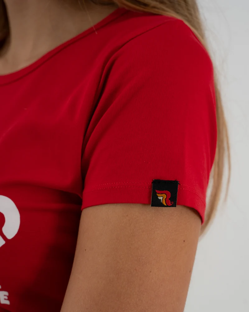 Ride More Lady Red T-Shirt