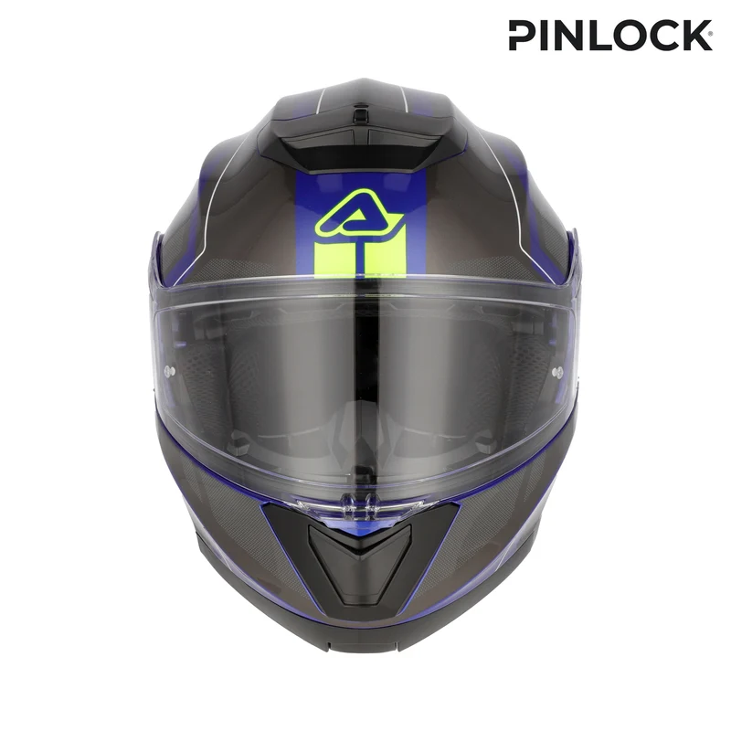 ACERBIS SEREL 22-06 114 CASCO MODULAR DE MOTO AZUL AMARILLO