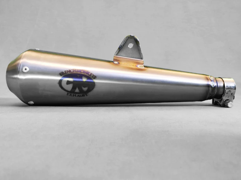 Kundenspezifischer Universal Titanium Megaphon Schalldämpfer (Paar)
