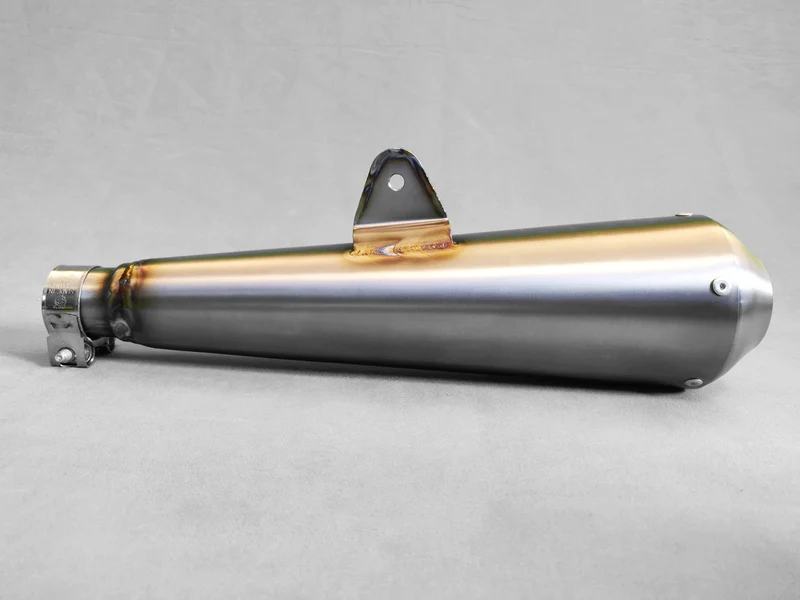 Kundenspezifischer Universal Titanium Megaphon Schalldämpfer (Paar)