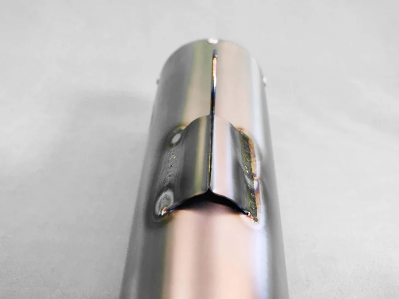 Kundenspezifischer Universal Titanium Megaphon Schalldämpfer (Paar)