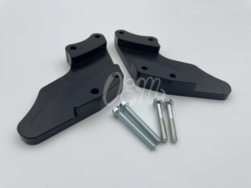 Kawasaki KX80/KX85/KX100 1986-2013 Chain Guide Set - Available in Black or White