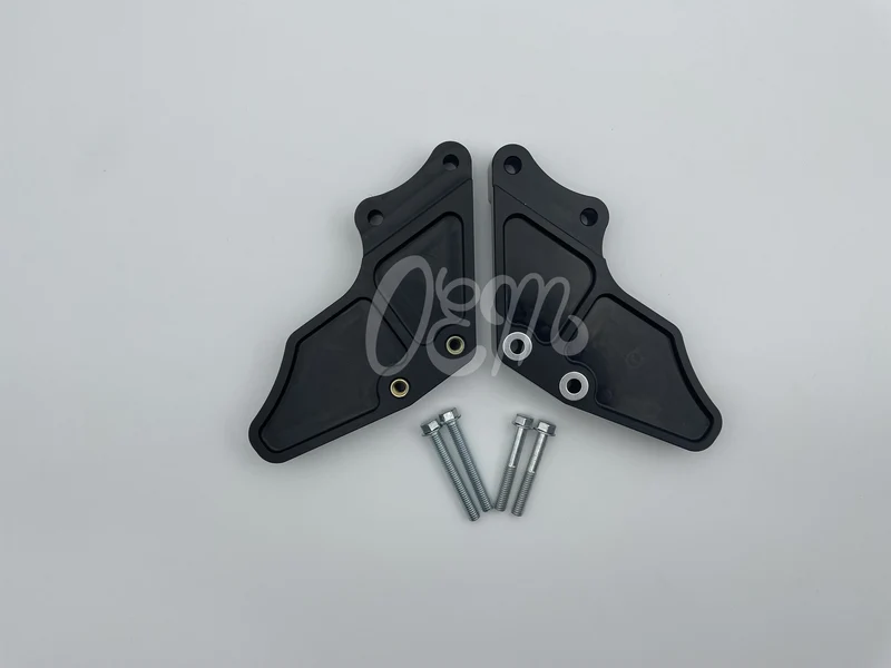 Kawasaki KX80/KX85/KX100 1986-2013 Chain Guide Set - Available in Black or White