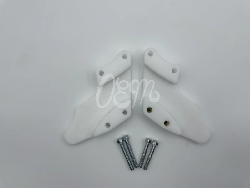 Kawasaki KX80/KX85/KX100 1986-2013 Chain Guide Set - Available in Black or White