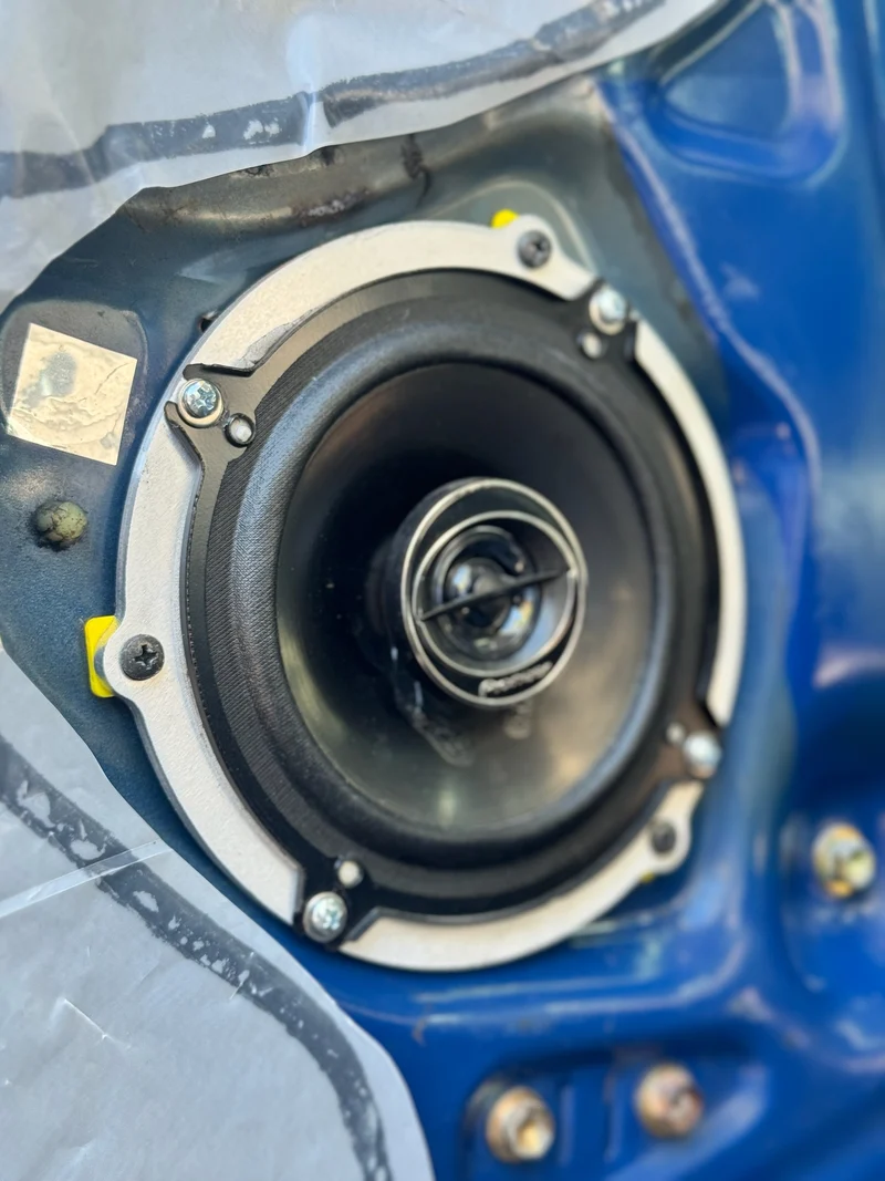 HD Aluminum 5.25" Speaker Spacer / Adapter Pair