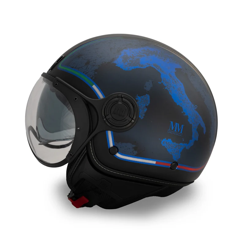 Casco Italia Nero Impulso