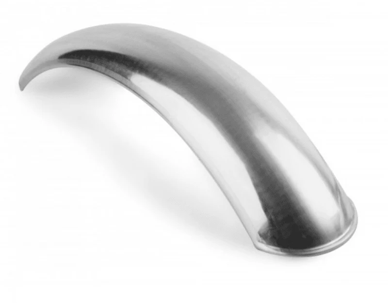 Kotflügel hinten aus gebürstetem Aluminium