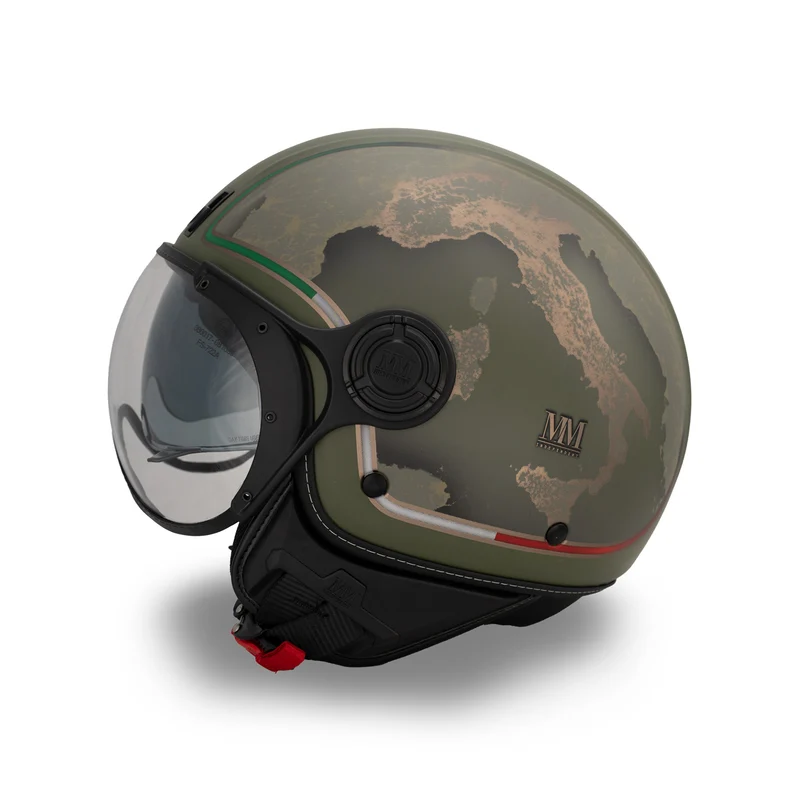 Casco Italia Verde Avanguardia