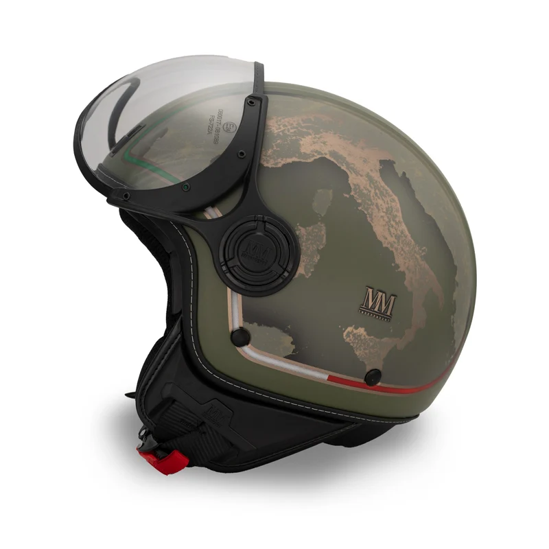 Casco Italia Verde Avanguardia