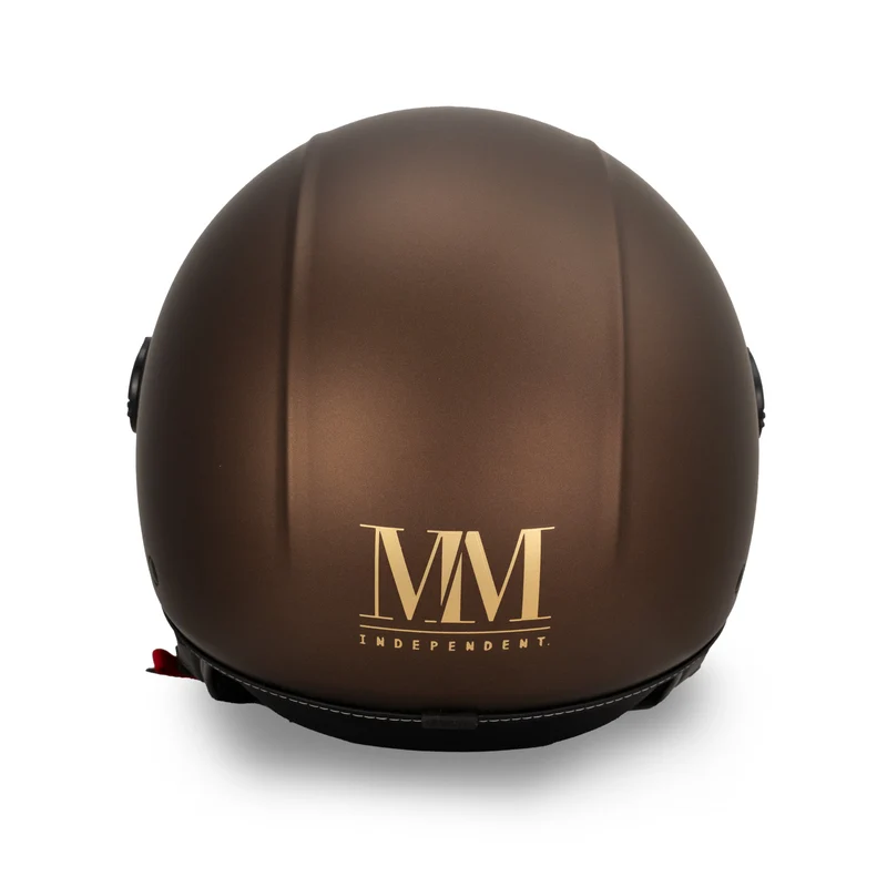 Casco JET A-Ventura Brown Monocromo