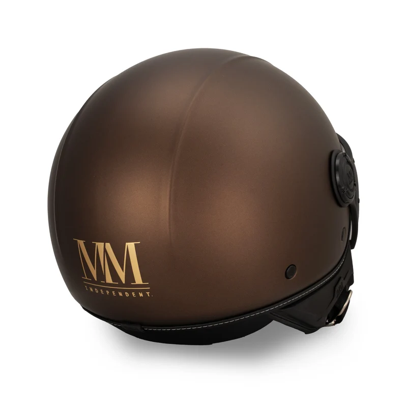 Casco JET A-Ventura Brown Monocromo