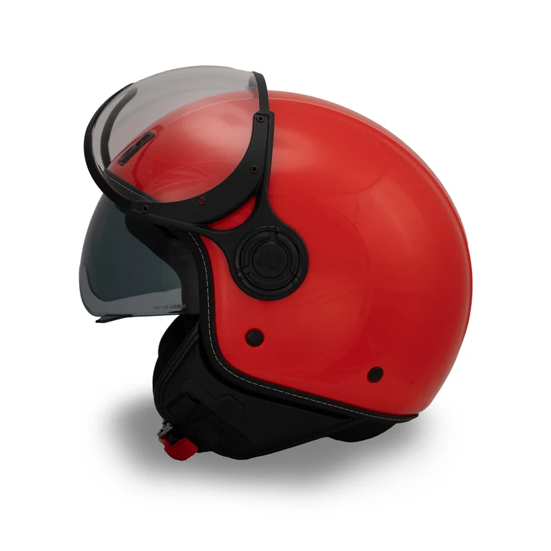 Casco JET A-Ventura Rosso