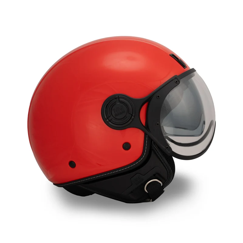Casco JET A-Ventura Rosso