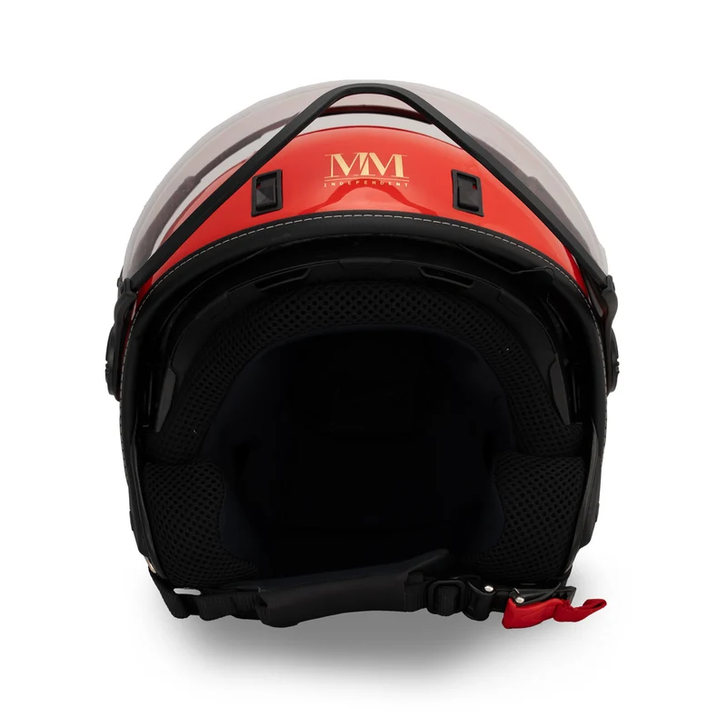 Casco JET A-Ventura Rosso