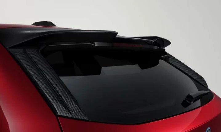 Dachkantenspoiler schwarz Hochglanz 5er