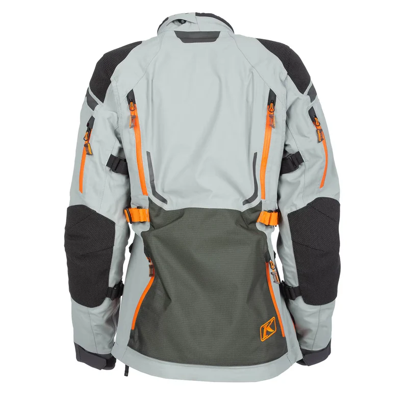 Klim Women Artemis Jacke Asphalt - Ember Orange Gen 3