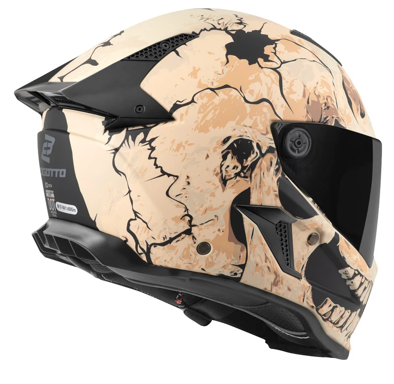 Bogotto Rapto Skull Helmet