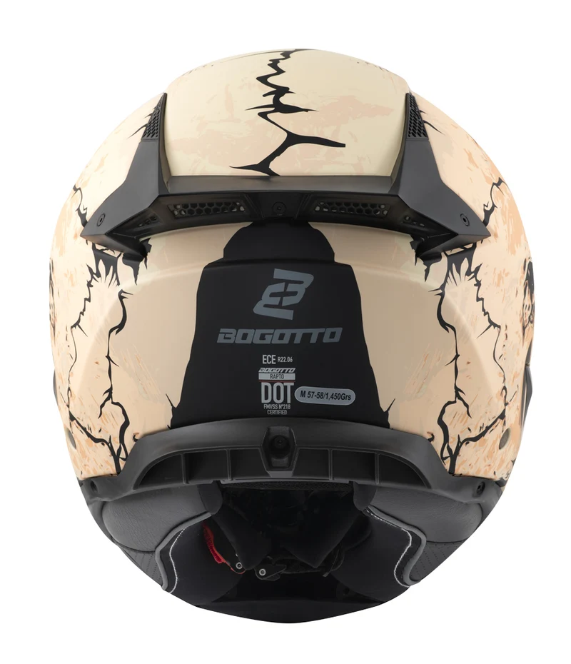 Bogotto Rapto Skull Helmet