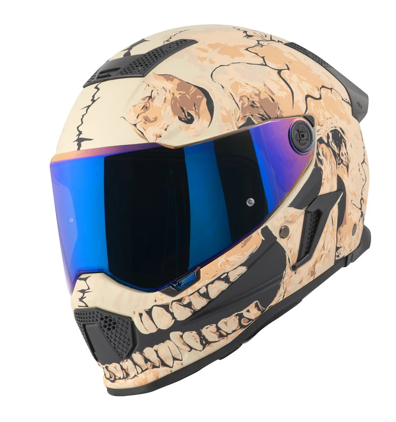 Bogotto Rapto Skull Helmet