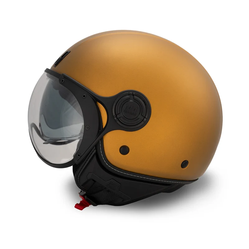Casco JET A-Ventura Gold Monocromo