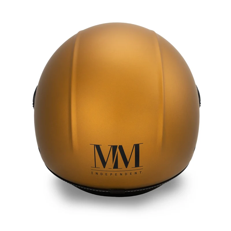 Casco JET A-Ventura Gold Monocromo