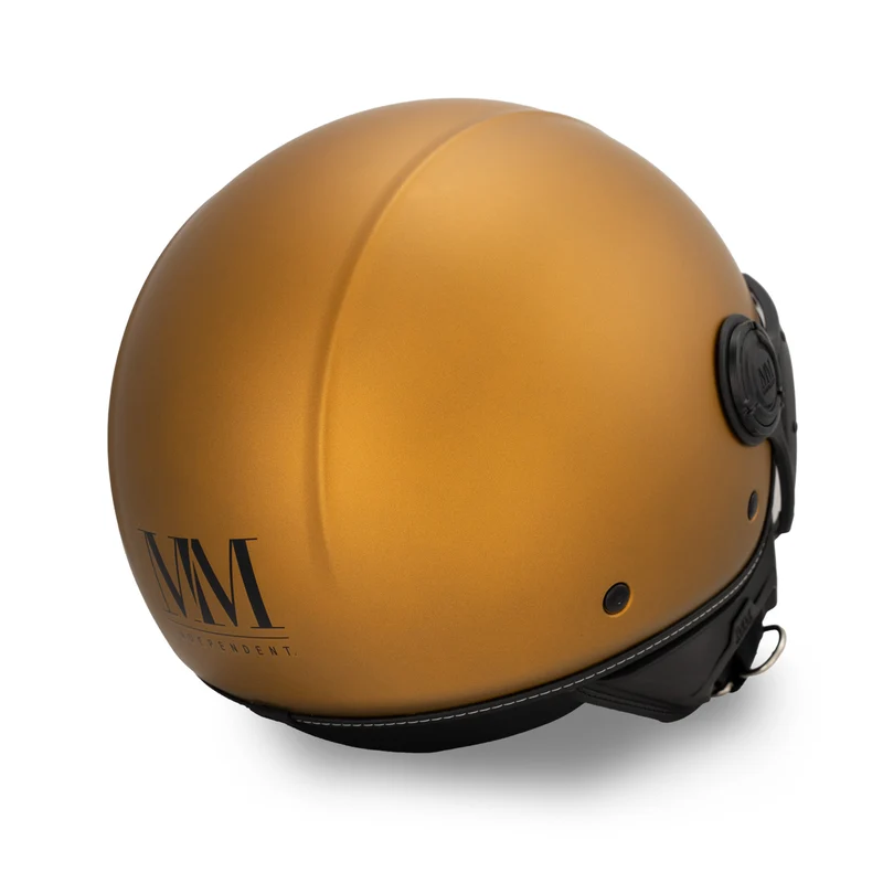 Casco JET A-Ventura Gold Monocromo
