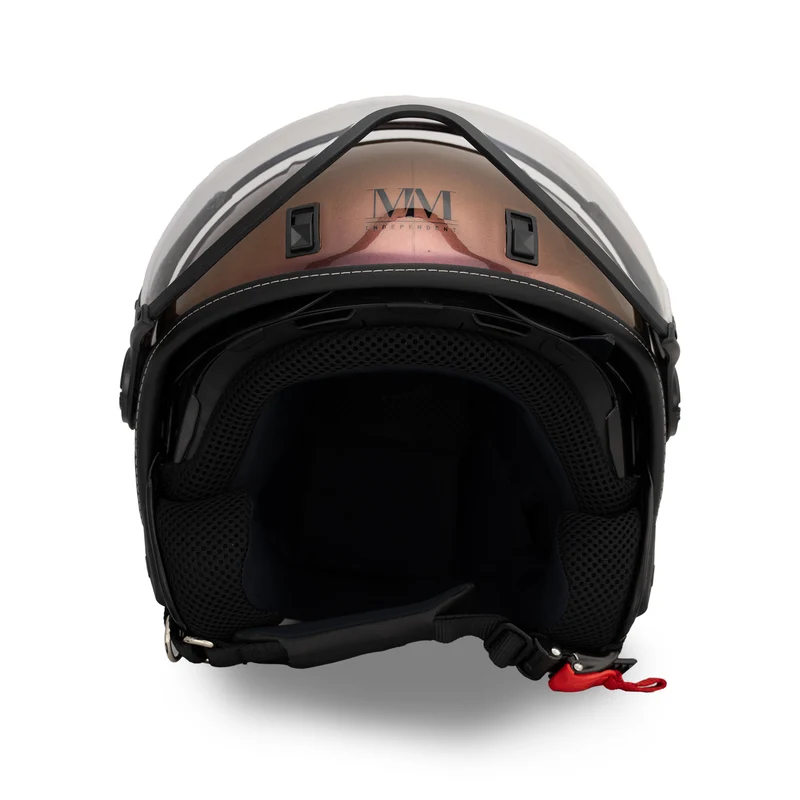 Casco JET A-Ventura Cameleon Magenta Cangiante monocromo