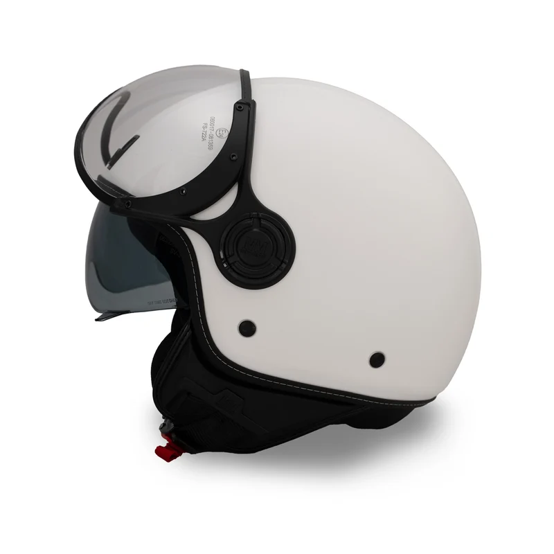 Casco Jet A-Ventura Bianco Monocromo