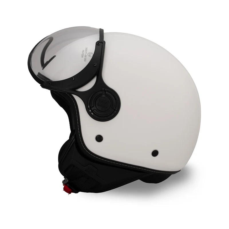 Casco Jet A-Ventura Bianco Monocromo