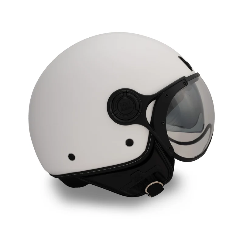 Casco Jet A-Ventura Bianco Monocromo