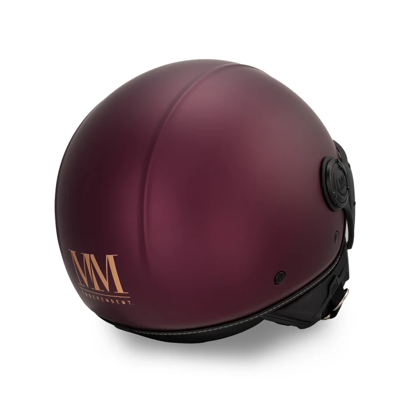 Casco JET A-Ventura Magenta Opaco Monocromo