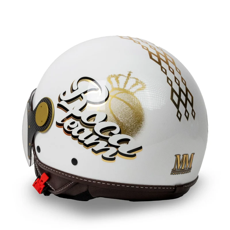 Casco “Roca Team” Monaco Color Bianco
