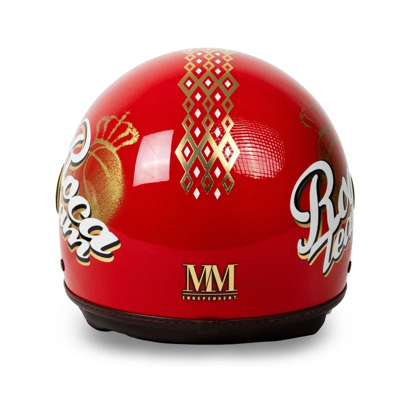 Casco “Roca Team” Monaco Color Rosso