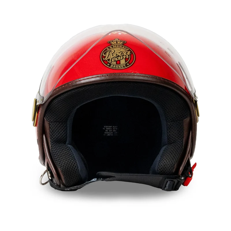 Casco “Roca Team” Monaco Color Rosso