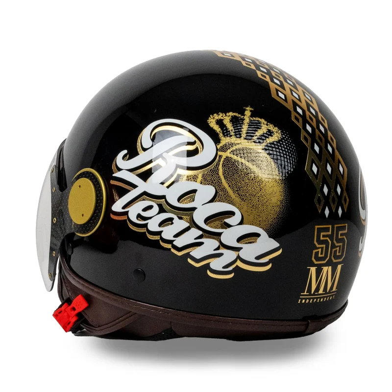 Casco "Roca Team" Monaco x MM Independent Color Nero