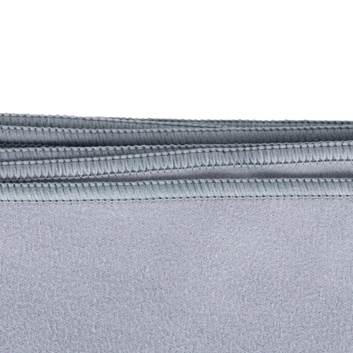 OXFORD Mikrofaser Reisehandtuch Camping Towel Grey 120 × 60 cm